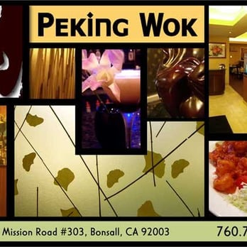 Peking Wok - Chinese Near Me - Bonsall, California Peking Wok - Chinese Near Me - Bonsall, California