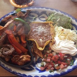 La Hacienda Mexican Restaurant - Fajitas were amazing and such a nice presentation.