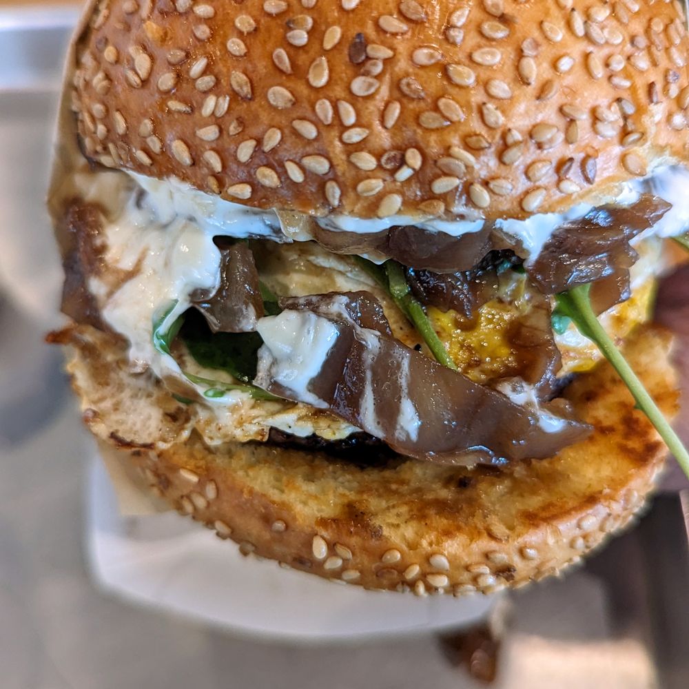 Gott's Roadside - Their namesake / signature burger. - American Near Me - Greenbrae, California Gott's Roadside - Their namesake / signature burger. - American Near Me - Greenbrae, California