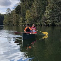 Jenny Wiley State Resort Park - Great place to canoe