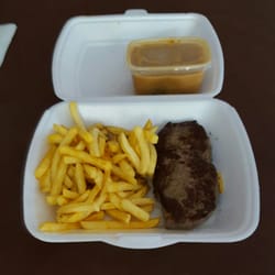 Mühlheimer Wirtshaus - Rindersteak mit Pfeffer-Rahmsoße