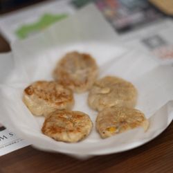 Corn dumplings