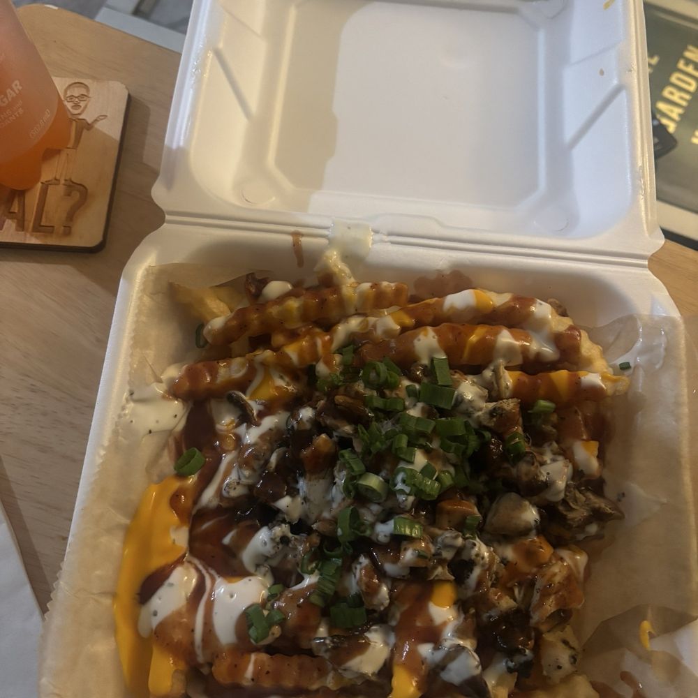 Just Like Sunday - Loaded Jerk Fry - Salad Near Me - Indianapolis, Indiana
