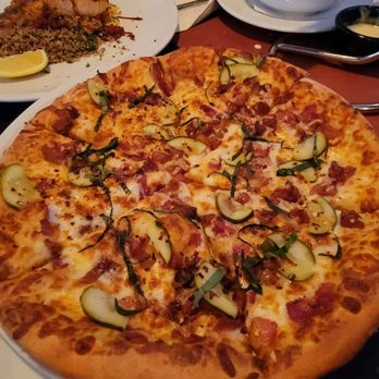 Wildfire Public House - Bacon & pickle pizza - Breakfast & Brunch Near Me - Modesto, California Wildfire Public House - Bacon & pickle pizza - Breakfast & Brunch Near Me - Modesto, California