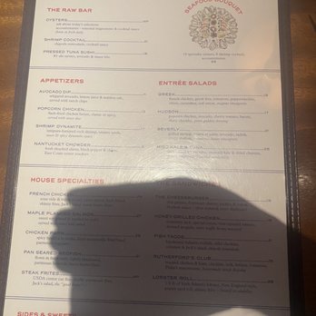 Hudson House - Menu - Seafood Near Me - Irving, Texas