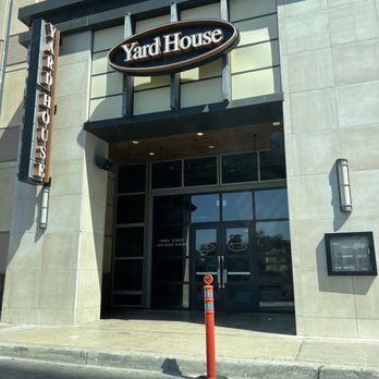 Yard House - Outside entrance - New American Near Me - San Antonio, Texas Yard House - Outside entrance - New American Near Me - San Antonio, Texas