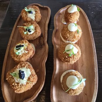 Alma de Espana - Mushroom and ham with cheese croquetas - Spanish Near Me - Sarasota, Florida