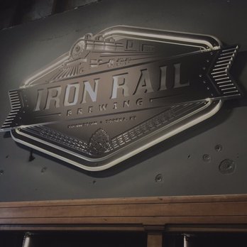 Iron Rail Brewing - Great sign inside - New American Near Me - Topeka, Kansas Iron Rail Brewing - Great sign inside - New American Near Me - Topeka, Kansas