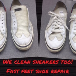 Fast Feet Shoe Repair - We clean and dye sneakers too!