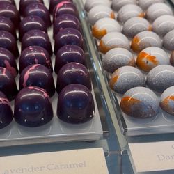 Fleur Sauvage Chocolates - Picking up sweet treats.
