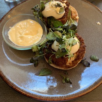 Provisional Kitchen - Crab cake eggs Benedict - Breakfast & Brunch Near Me - San Diego, California