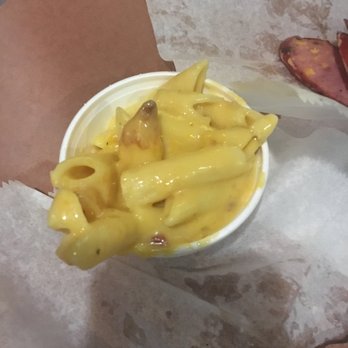 Meat U Anywhere BBQ - Mac and cheese had the perfect cheese sauce and the heat from the jalapeños was perfectly balanced. Could make a whole meal just from this! - Barbeque Near Me - Grapevine, Texas Meat U Anywhere BBQ - Mac and cheese had the perfect cheese sauce and the heat from the jalapeños was perfectly balanced. Could make a whole meal just from this! - Barbeque Near Me - Grapevine, Texas