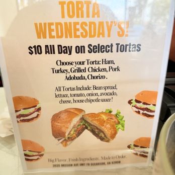 Torta Time - Promo - Mexican Near Me - Oceanside, California Torta Time - Promo - Mexican Near Me - Oceanside, California
