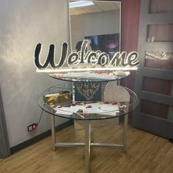 Ruby Brownstones Infinity - Welcome reception table
