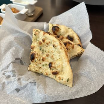 Indus Progressive Indian - Garlic naan - Kebab Near Me - Highland Park, Illinois Indus Progressive Indian - Garlic naan - Kebab Near Me - Highland Park, Illinois