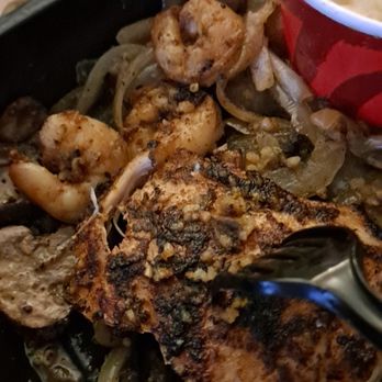 Applebee's Grill + Bar - Bourbon shrimp and chicken was so small and very dry - Sports Bars Near Me - Matteson, Illinois