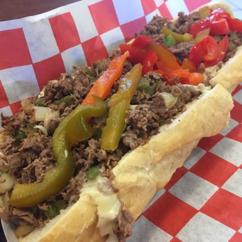 Philly Steaks - Philly with provologne and peppers - Cheesesteaks Near Me - Albuquerque, New Mexico