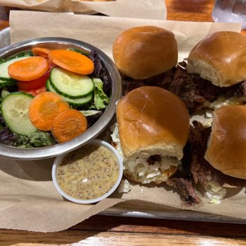 Stack House - Brisket sliders - American Near Me - Mars Hill, North Carolina