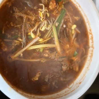 Sol's On the Square - S7. Yukgaejang (Spicy Beef Soup) - Korean Near Me - Madison, Wisconsin