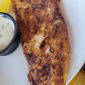 Loggerhead's Beach Grill - Side of blackened flounder - Music Venues Near Me - Folly Beach, South Carolina Loggerhead's Beach Grill - Side of blackened flounder - Music Venues Near Me - Folly Beach, South Carolina