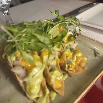 Chef Adrianne's Vineyard Restaurant and Bar - Ceviche Tacos SOOOO GOOD!! - Steakhouses Near Me - Miami, Florida