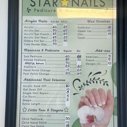 Star Nails - Prices