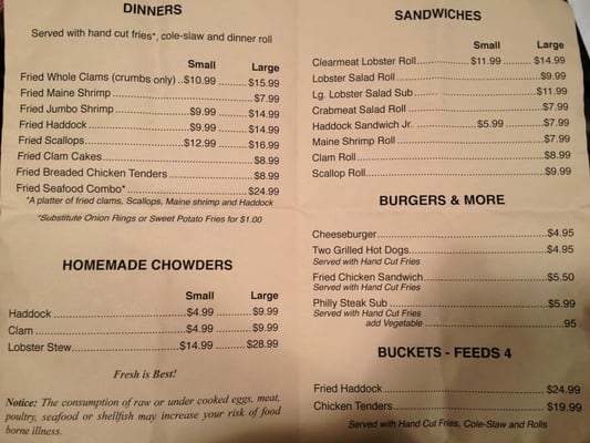 Menu photo 5 Mac's Downeast Seafood Auburn, ME Menu photo 5 Mac's Downeast Seafood Auburn, ME