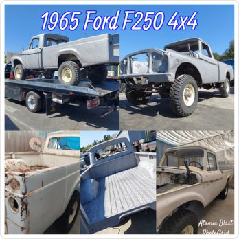 Atomic Blast - Really cool 65 ford 4x4! Undergoing a full restoration! - Sandblasting Near Me