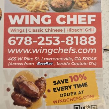 Wing Chef - Chinese Near Me - Lawrenceville, Georgia