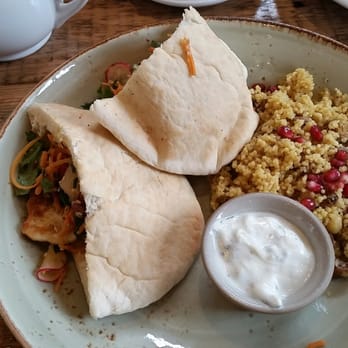 Boston Tea Party - Halloumi wrap - Cafes Near Me - Stratford-upon-Avon, WAR
