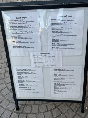 Menu photo 4 La Crepe du Jour Frankenmuth, MI