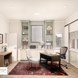 Vertices Interior Design - Office remodel in Bend, OR