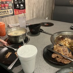 Pelican's SnoBalls - Individual pots and BBQ cooking plate