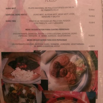 Hanan - Menu pollo - African Near Me - Madrid, M