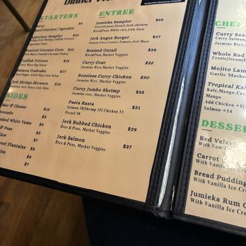 Jumieka Grand - Menu - Seafood Near Me - New York, New York