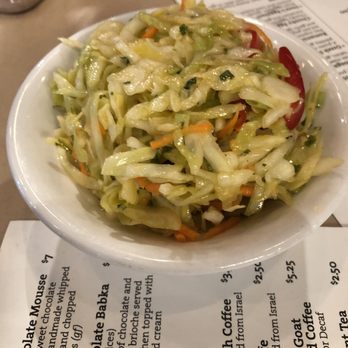 Oren's Hummus - Free Cabbage Slaw - Mediterranean Near Me - San Francisco, California