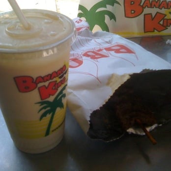 Banana King - Pincho de carne & batido combo - Latin American Near Me - Passaic, New Jersey