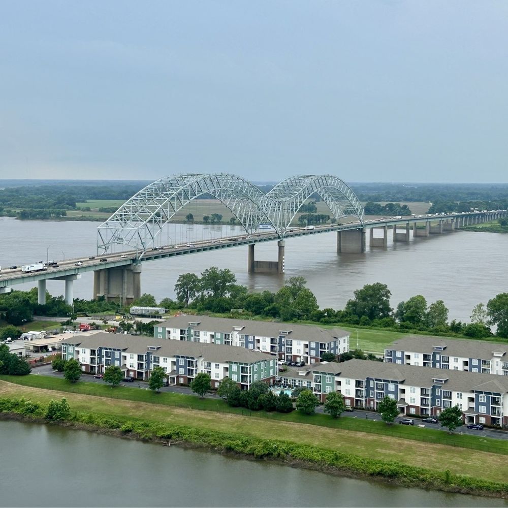 The Memphis Pyramid - The Observation Lookout offer views of the Mississippi River. - Shopping Centers Near Me - Memphis, Tennessee The Memphis Pyramid - The Observation Lookout offer views of the Mississippi River. - Shopping Centers Near Me - Memphis, Tennessee