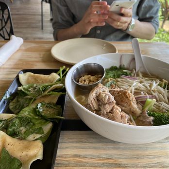 Monkeypod Kitchen - Pumpkin Patch Ravioli and Saimin - New American Near Me - Lahaina, Hawaii