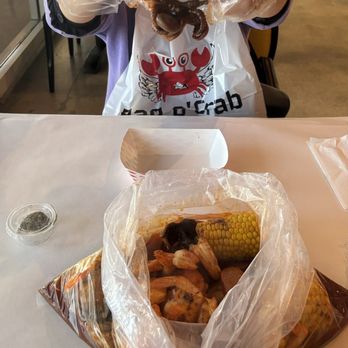 Bag O' Crab - Combo 1 w/ shrimp and octopus! - Cajun/Creole Near Me - Fullerton, California