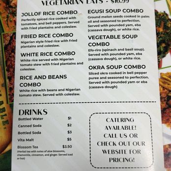 Nigerian Food - African Near Me - Las Vegas, Nevada