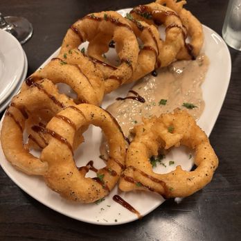 Marrow - Onion rings to start - Steakhouses Near Me - Omaha, Nebraska
