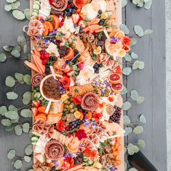 The Grazing Company - Flat lay grazing table Bay Area events