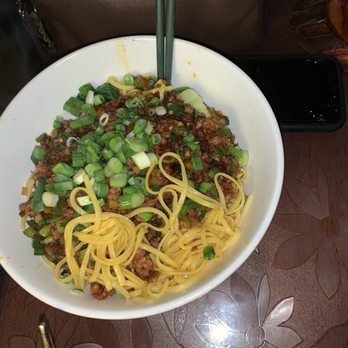Shan China Bistro and Bar - Hot and Spicy Beef Dry Noodle - Chinese Near Me - Austin, Texas Shan China Bistro and Bar - Hot and Spicy Beef Dry Noodle - Chinese Near Me - Austin, Texas