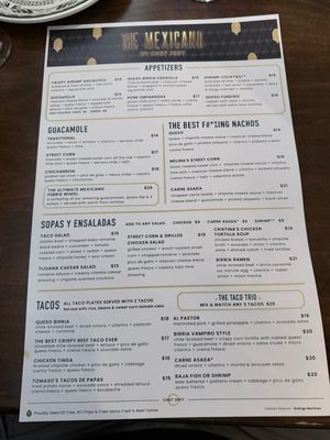 Menu photo 6 The Mexicano Chandler, AZ