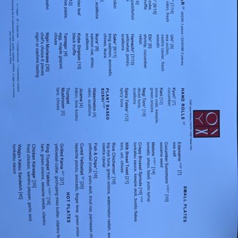 ONYX - Menu (04/08/2023) - Japanese Near Me - Westlake Village, California ONYX - Menu (04/08/2023) - Japanese Near Me - Westlake Village, California