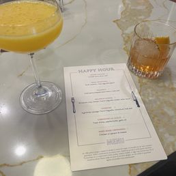 Happy Hour menu Happy Hour menu