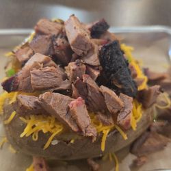 Midway Bar-B-Que - Brisket loaded potato