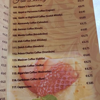 Restaurante Clipper - Selection of boozy coffee for dessert - Seafood Near Me - Armação de Pêra, 08 Restaurante Clipper - Selection of boozy coffee for dessert - Seafood Near Me - Armação de Pêra, 08