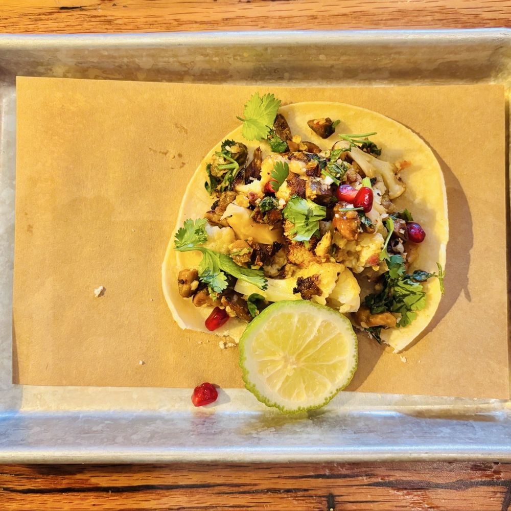 Bartaco - Roasted pistachio cauliflower taco - Tacos Near Me - Charleston, South Carolina Bartaco - Roasted pistachio cauliflower taco - Tacos Near Me - Charleston, South Carolina